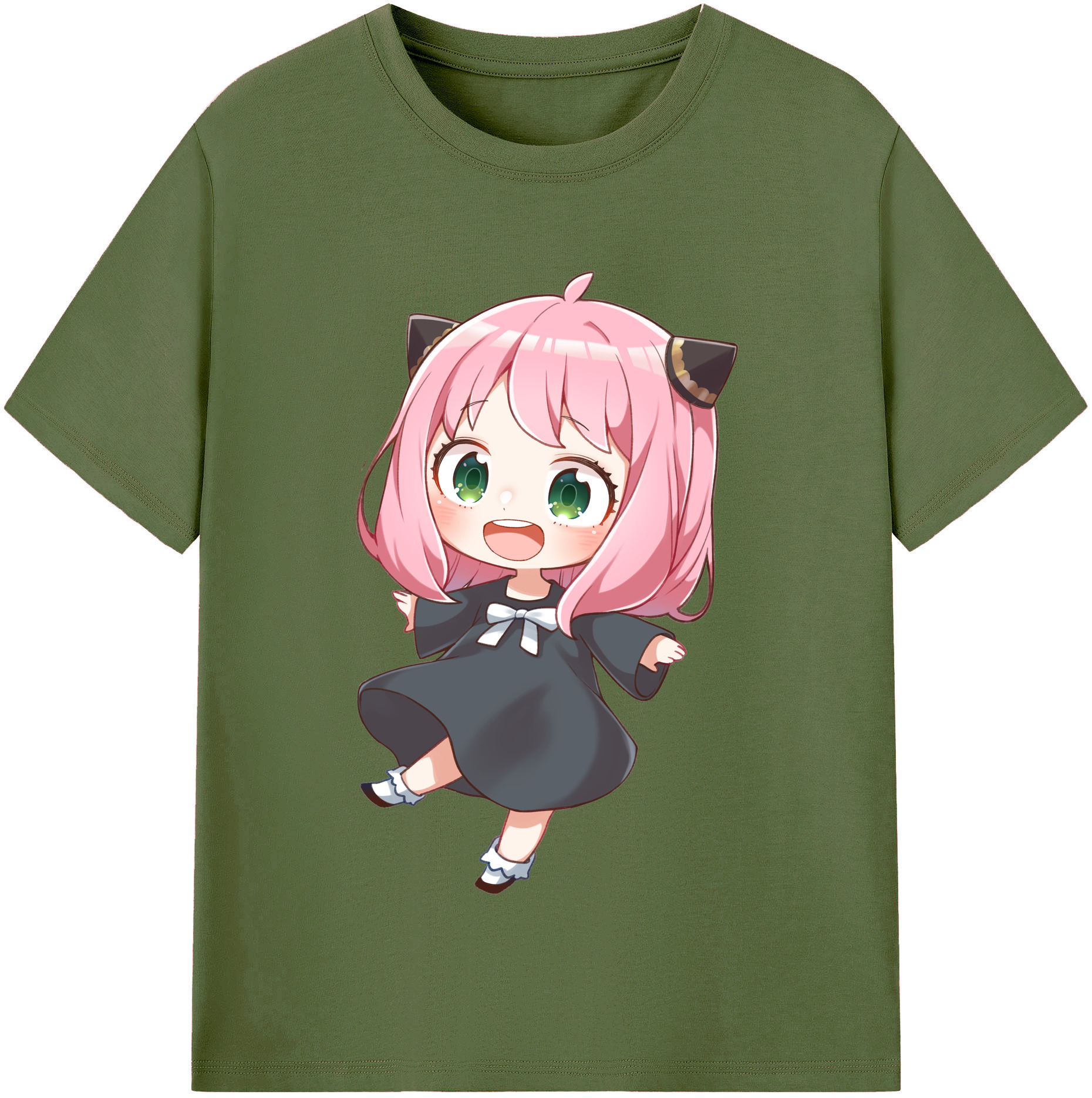 （画像用） SPY×FAMILY间谍家家酒 綿100％半袖Tシャツ（フロントプリント）